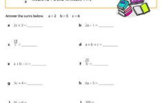 PrimaryLeap co uk Simple Algebraic Expressions Worksheet Algebraic