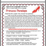 Princess Penelope Figurative Language Answer Key Riz Books