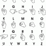 Printable Sign Language Charts Activity Shelter Sign Language Chart
