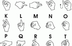 Printable Sign Language Charts Activity Shelter Sign Language Chart