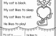 Printable Worksheets For Kindergarten Reading Reading Comprehension