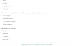 Quiz Worksheet Body Language In Nonverbal Communication Study