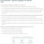 Quiz Worksheet Figurative Language In The Tell Tale Heart Study