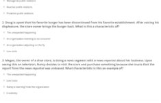 Quiz Worksheet Reactive Vs Proactive PR Study