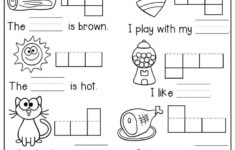 Reading Sentences For Kindergarten Worksheets Kindergarten Language