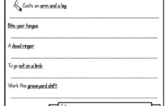 Ready Print GO Halloween Edition Figurative Language Activity