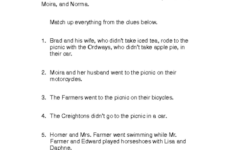 Reasoning Through Language Arts Worksheets Worksheets Master