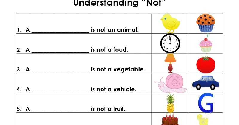 Receptive Language Understanding Not Receptive Language Speech 