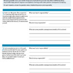 Responsibility Worksheets And Teaching Resources