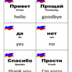 Russian Vocabulary Russian Language Lessons Russian Language