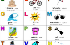 Samoan For Kids Samoan Alphabet Free Printable Activity Worksheets