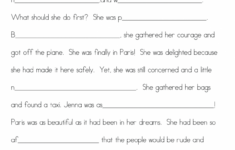 Sample 3rd Grade Language Arts Settings Feelings Emotions