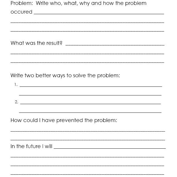 Sample Handouts For Elementary Students