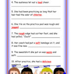 Sensory Images Worksheet