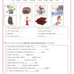 Sensory Verbs Worksheet