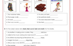 Sensory Verbs Worksheet