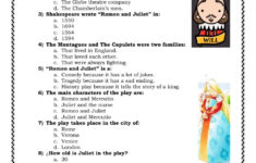 Shakespeare Activity