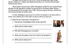 Shakespeare Language Worksheet British Council Worksheet