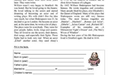 Shakespeare Language Worksheet Pdf Worksheet