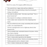 Shakespeare Online Worksheet