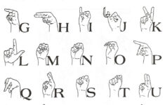 Sign Language Flash Cards Printables Printable Card Free