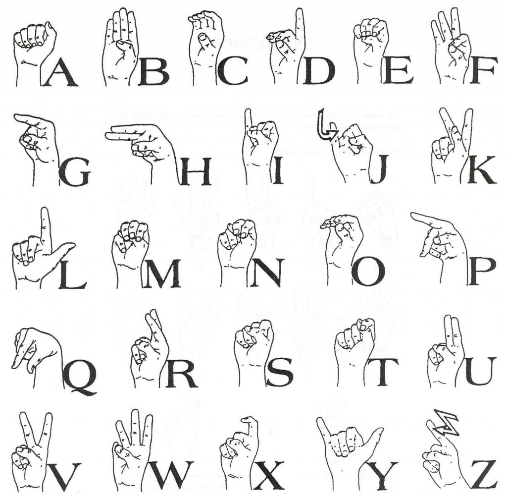 Sign Language Flash Cards Printables Printable Card Free