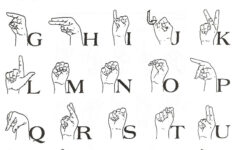 Sign Language Images Printable Sign Language Chart Sign Language