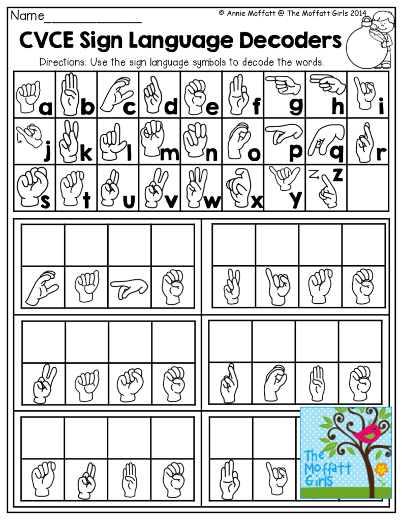 sign language free worksheets at leonard kaminski blog... Free Sign Language Worksheets | Language Worksheets