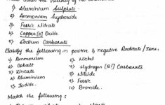 Siri s Corner ICSE GRADE 9 Language Of Chemistry Worksheet