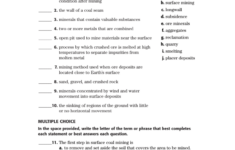 Skills Worksheet Concept Review Environmental Science