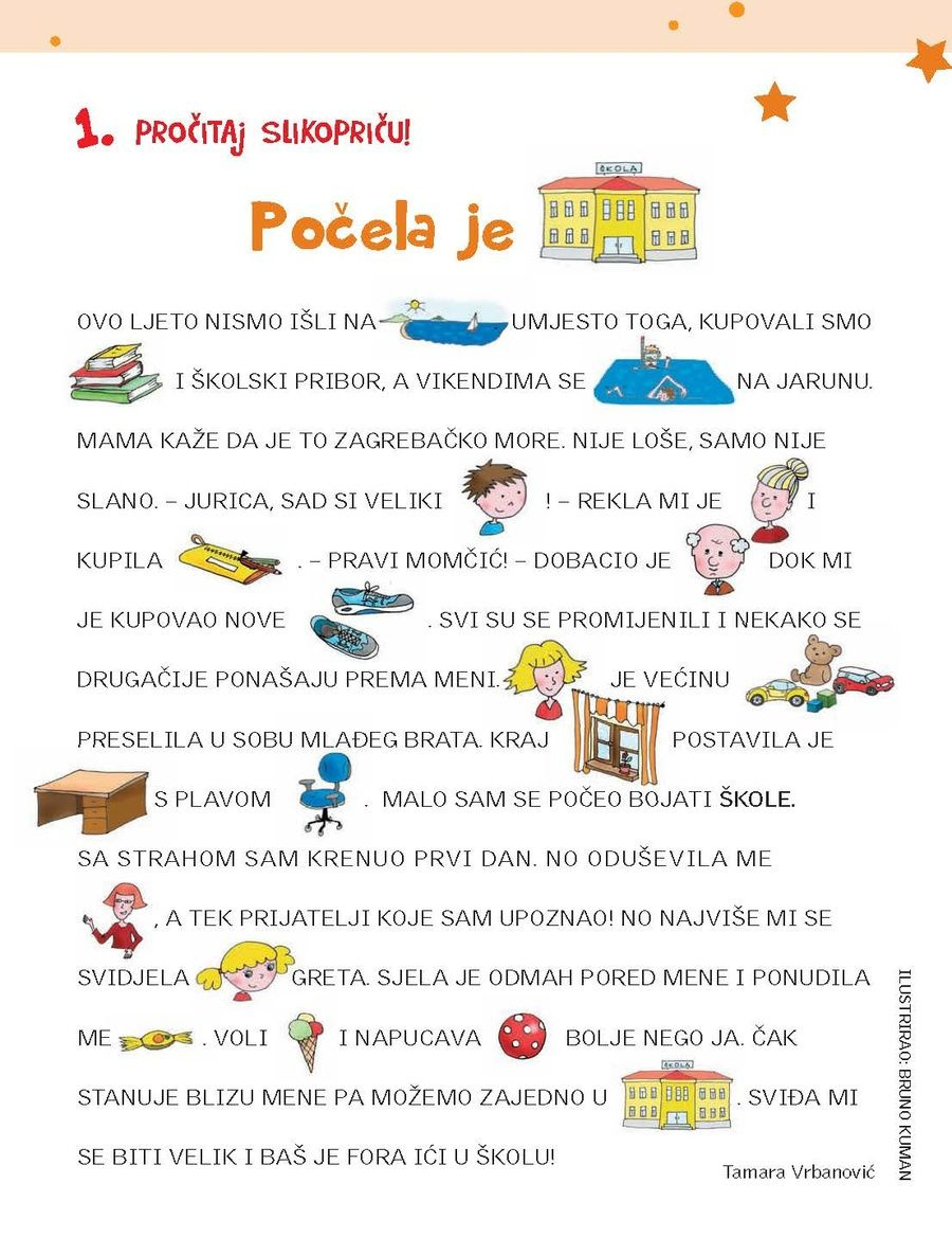 Slikopri a Po ela Je kola Radost Kids Library Language 