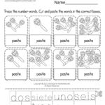 Spanish Numbers Worksheet For Kindergarten Free Printable