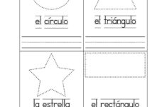 Spanish Worksheets For Kindergarten Basic Shapes In Spanish Formas