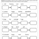 Synonyms Worksheets Have Fun Teaching