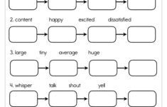 Synonyms Worksheets Have Fun Teaching