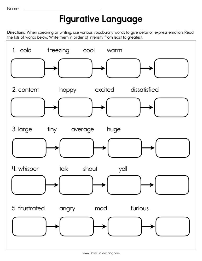 Synonyms Worksheets Have Fun Teaching