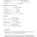 Test Grade 5 Worksheet