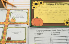 Thanksgiving Figurative Language Games And Creative Writing Projects