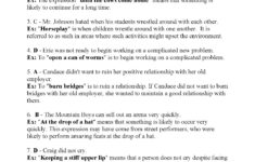 Thanksgiving Figurative Language Worksheet Answer Key Blueovaldesigns