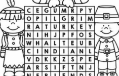 Thanksgiving Word Search Part Of The Thanksgiving Kindergarten