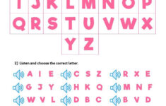 The Alphabet English As A Second Language ESL Worksheet You Can Do