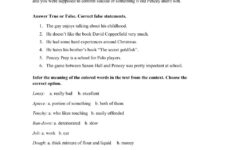 The Catcher In The Rye Worksheet