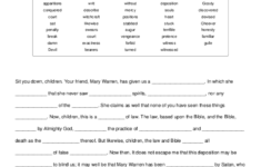 The Crucible Act 2 Worksheet Answers Worksheet List