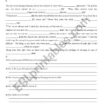 The Gift Of The Magi Worksheet Worksheet