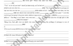The Gift Of The Magi Worksheet Worksheet
