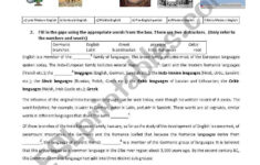 The History Of The English Language ESL Worksheet By Luisaoliveira