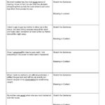 The Tell Tale Heart Questions And Answers Worksheet Worksheet