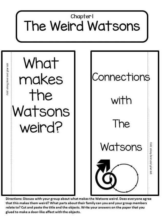 The Watsons Go To Birmingham Figurative Language Worksheet Answers