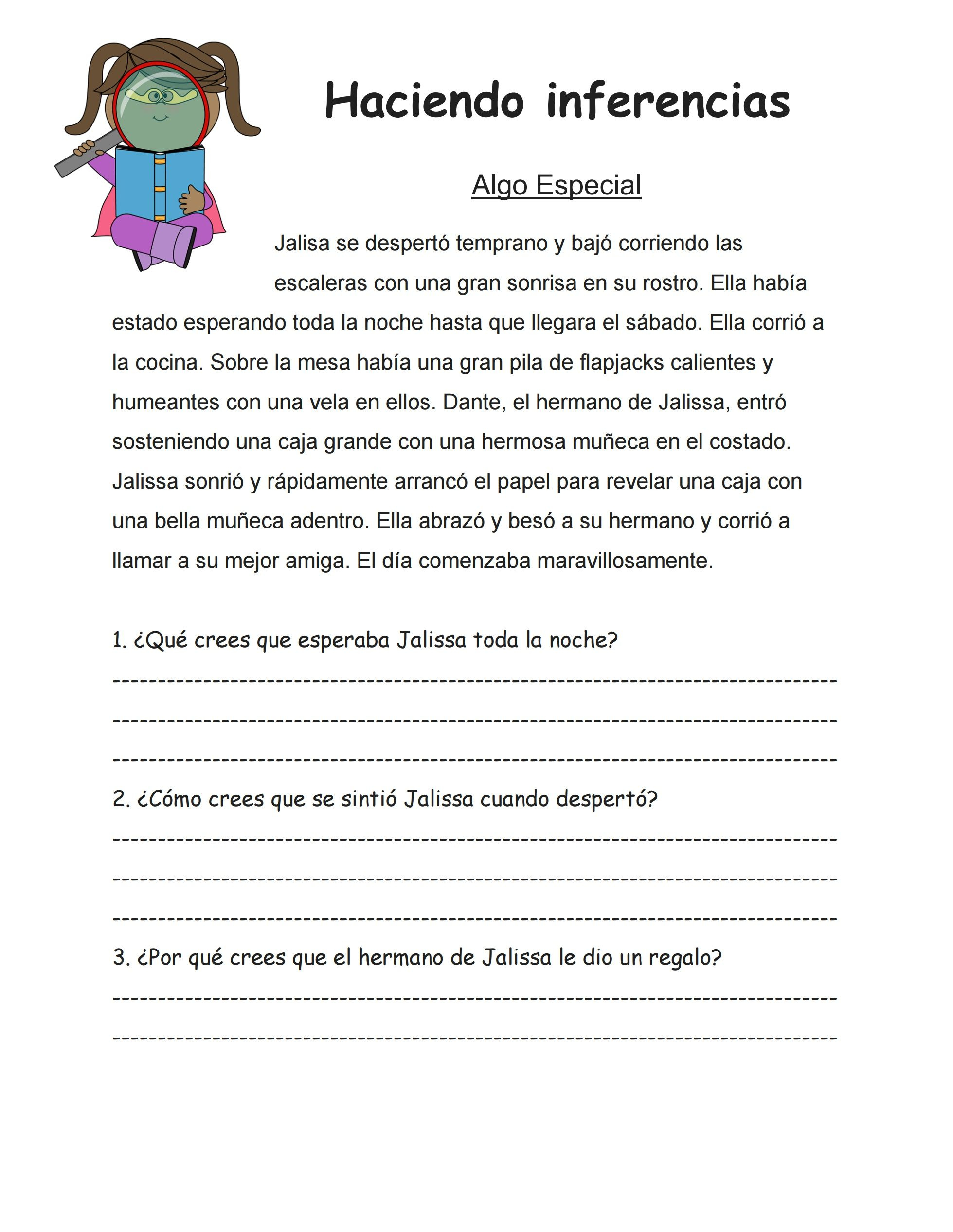This Is An Inferencing Worksheet I Created To Use With My Students As A 