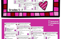Valentine s Day Activity Figurative Language Task Cards Figurative